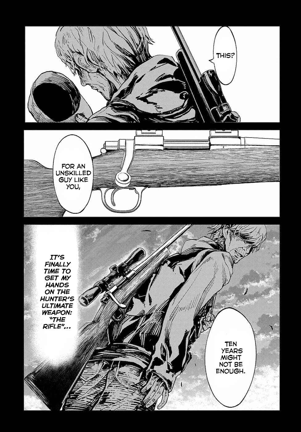 Hokkaidou no Gen'eki Hunter ga Isekai ni Hourikomarete Mita ~Elf Yome to Meguru Isekai Shuryou Life~ Chapter 6 - Page 40