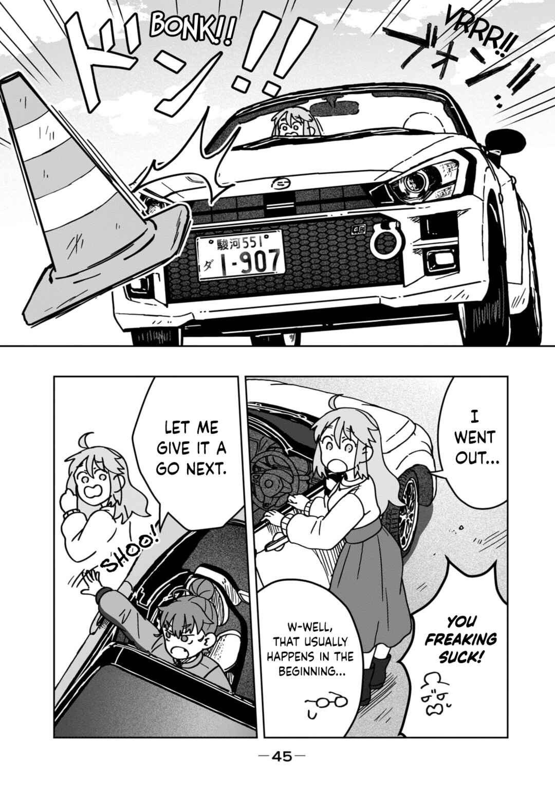 Open Car Girls Chapter 11 - Page 9