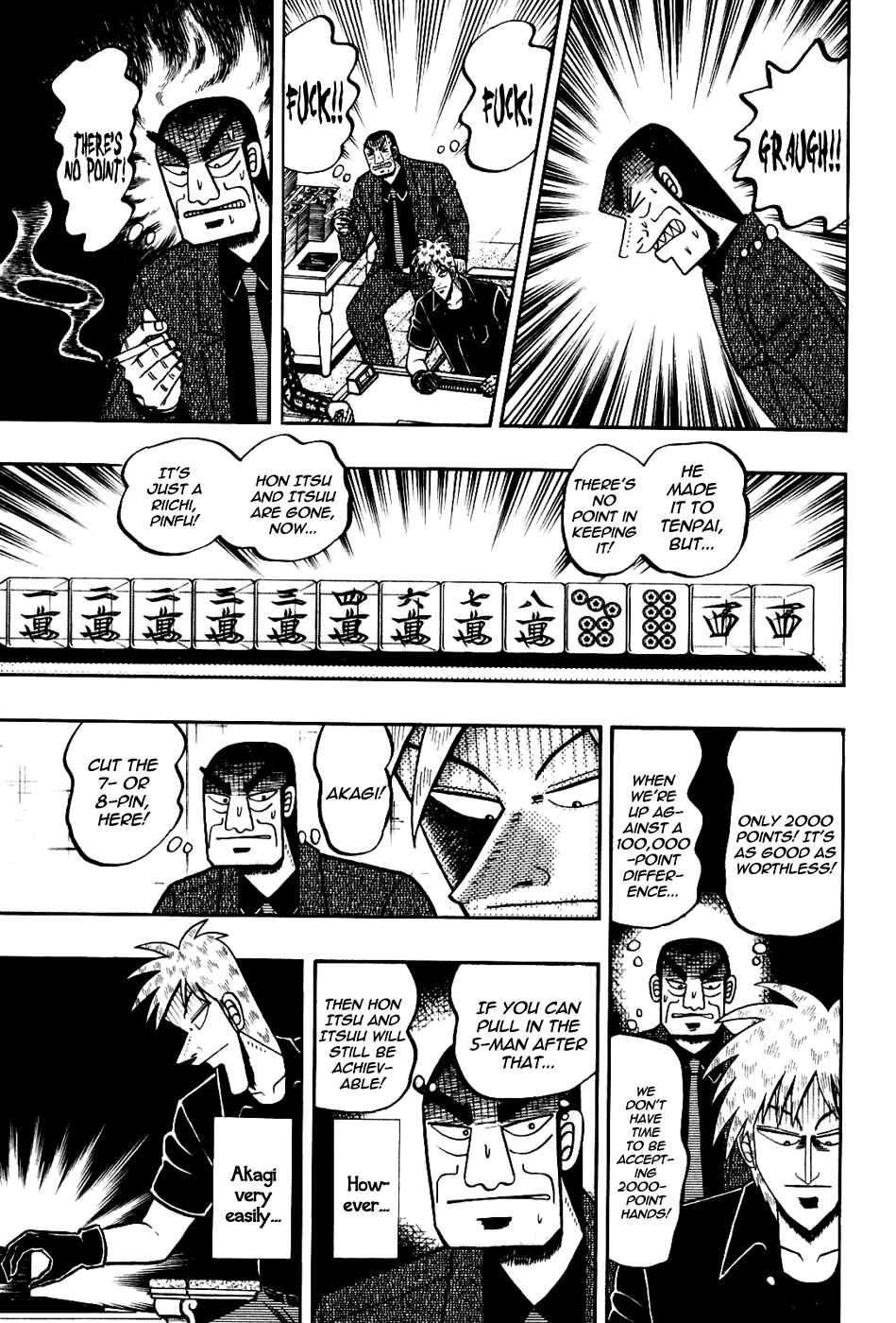 Akagi: Yami ni Oritatta Tensai Chapter 172 - Page 14