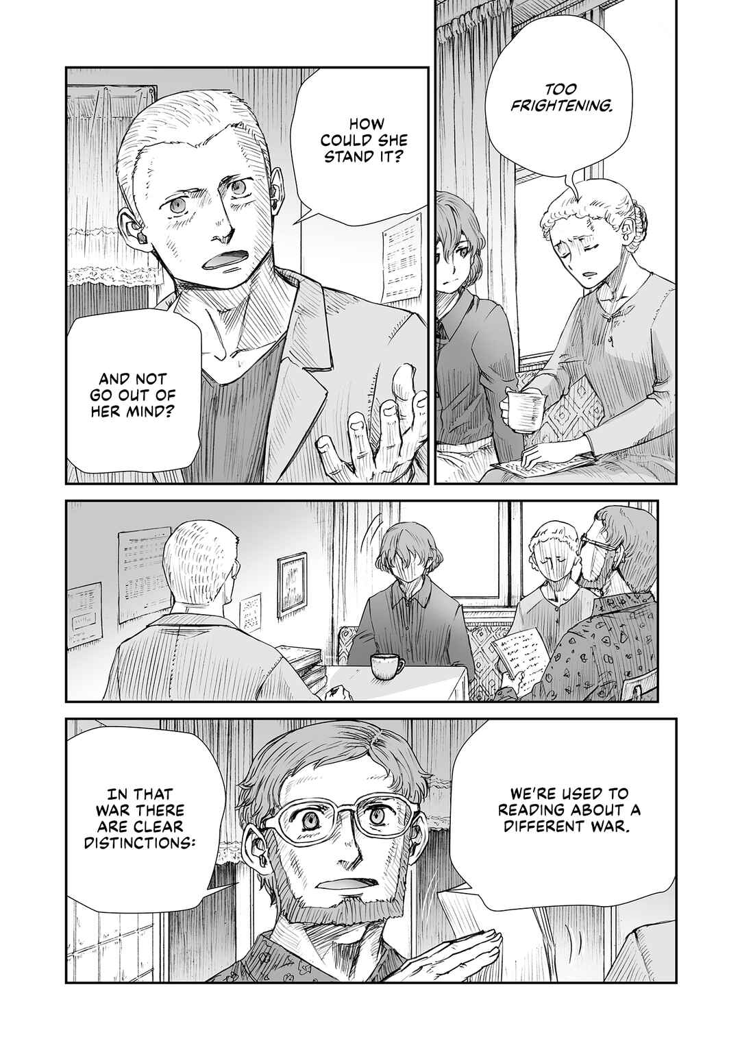 Sensou wa Onna no Kao wo Shiteinai Chapter 33 - Page 7