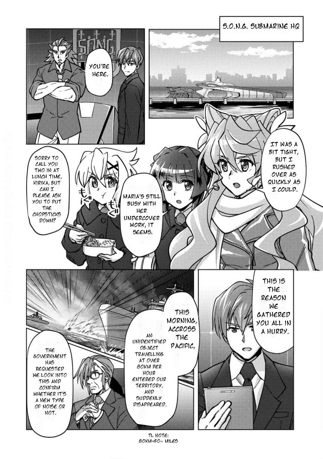 Senki Kanshoku Symphogear ~Shirabemeshi~ Chapter 39 - Page 3