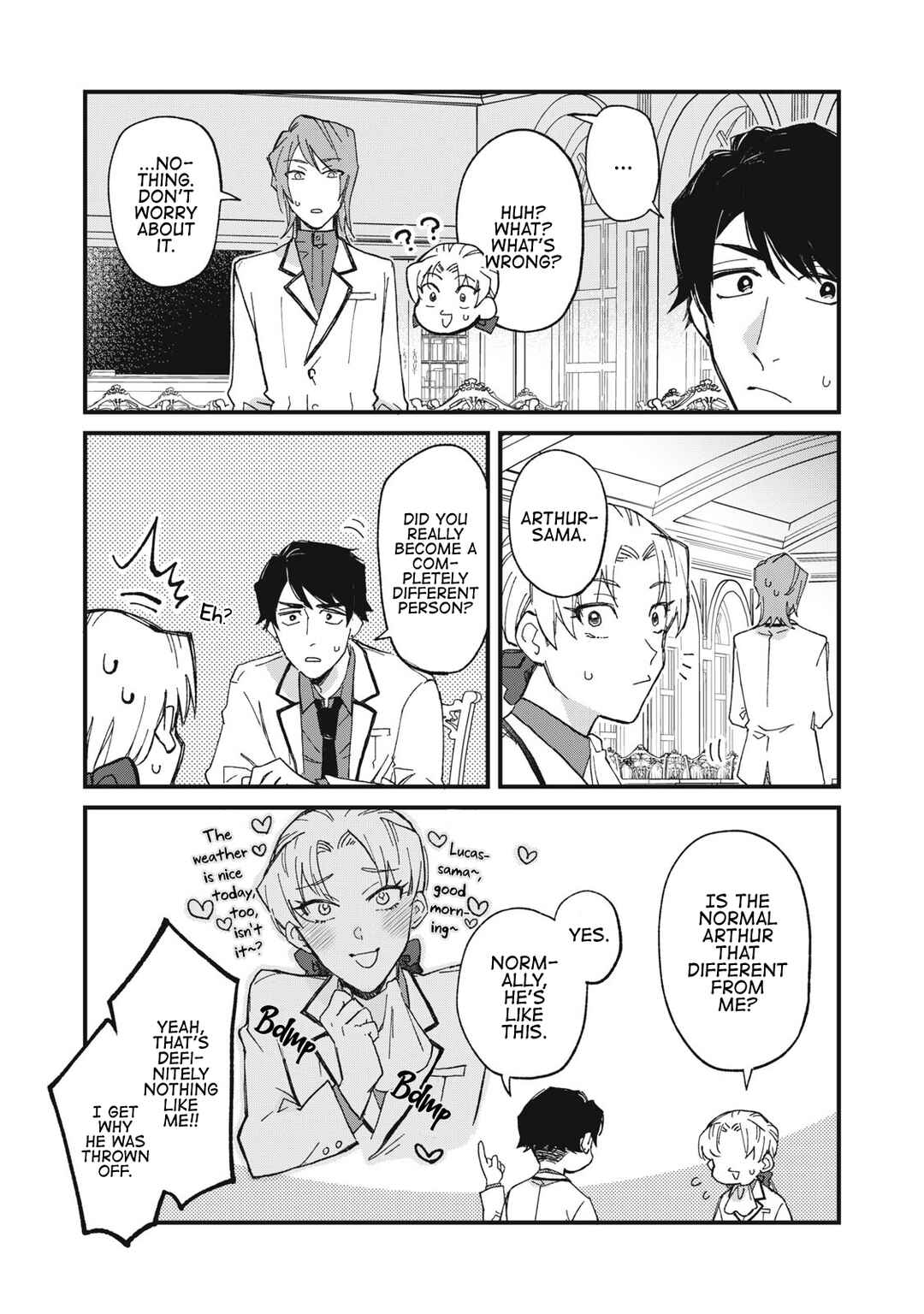 Aishite Hoshi no wa Ore Janai no ni! ~BL Game no Akuyaku Reisoku ni Tenseishita no ni Kirawarenakute Komattemasu~ Chapter 1 - Page 10