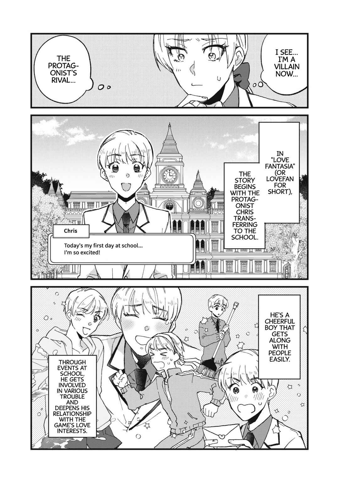 Aishite Hoshi no wa Ore Janai no ni! ~BL Game no Akuyaku Reisoku ni Tenseishita no ni Kirawarenakute Komattemasu~ Chapter 1 - Page 11