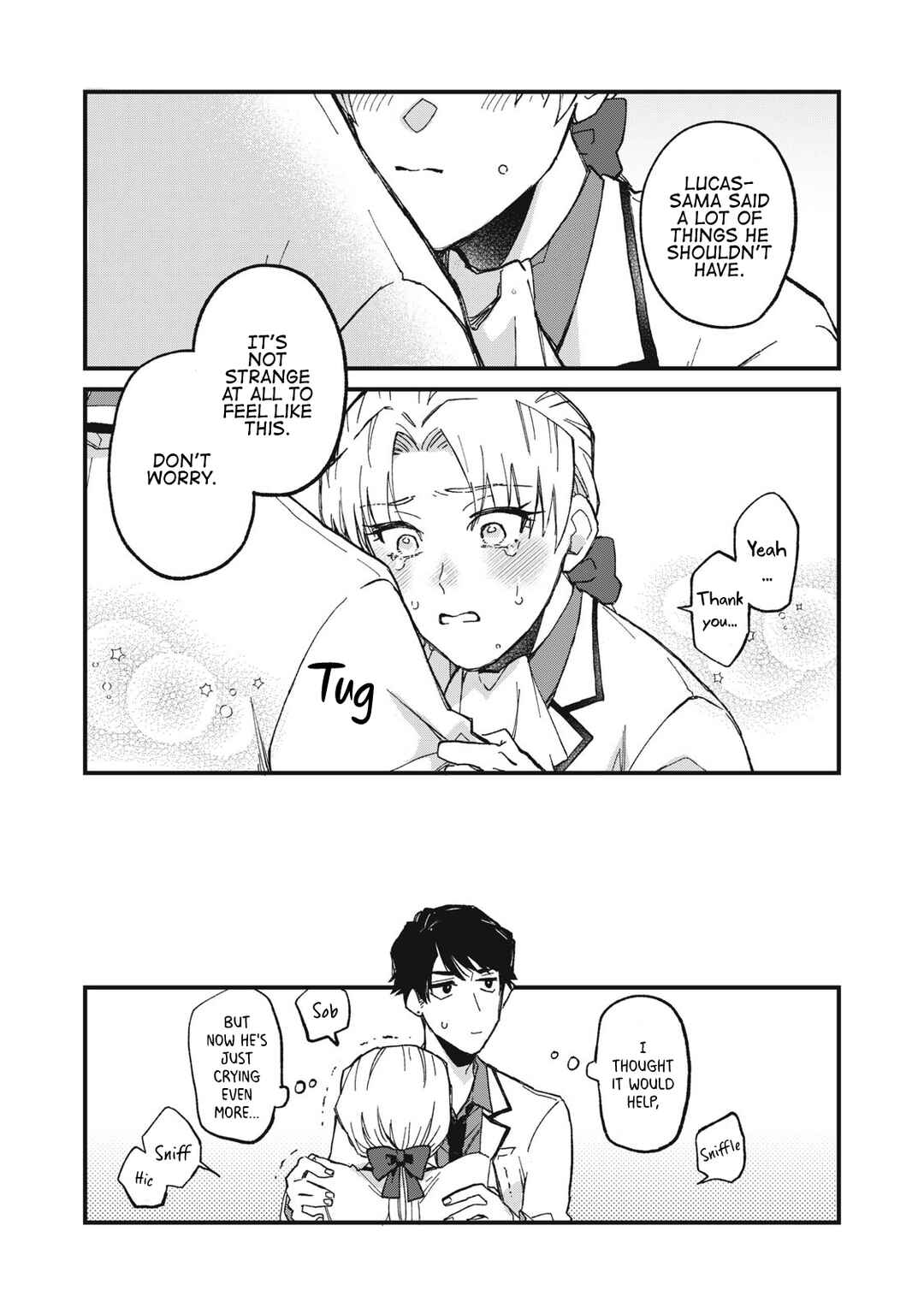 Aishite Hoshi no wa Ore Janai no ni! ~BL Game no Akuyaku Reisoku ni Tenseishita no ni Kirawarenakute Komattemasu~ Chapter 1 - Page 31