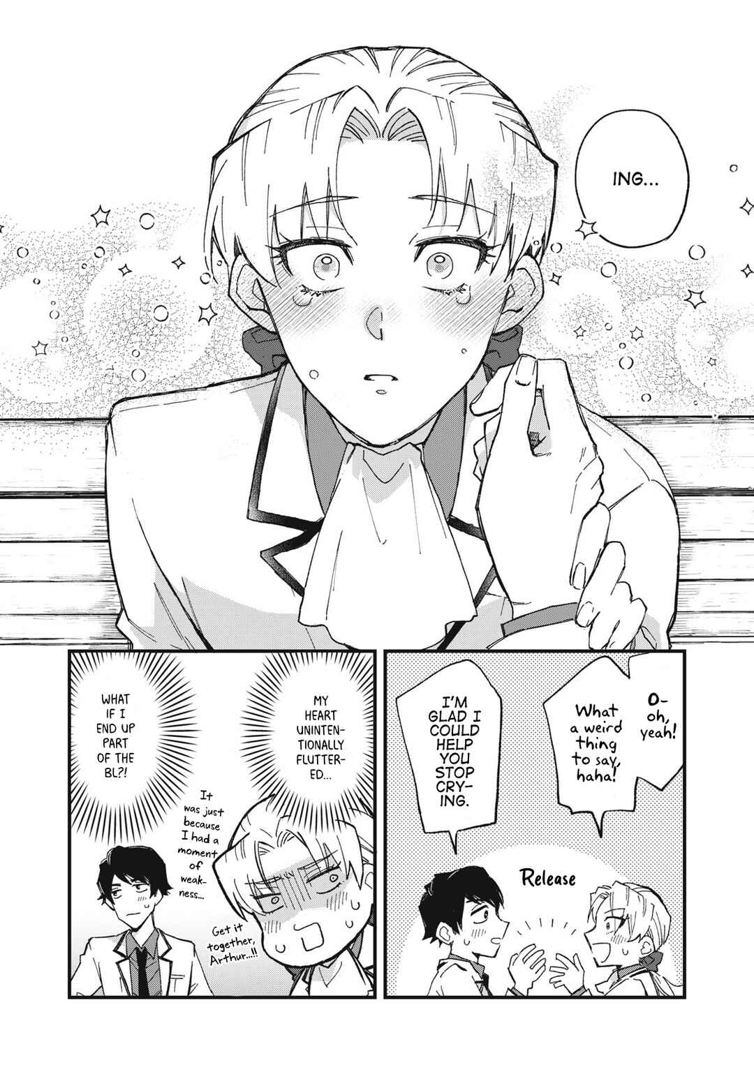 Aishite Hoshi no wa Ore Janai no ni! ~BL Game no Akuyaku Reisoku ni Tenseishita no ni Kirawarenakute Komattemasu~ Chapter 1 - Page 34