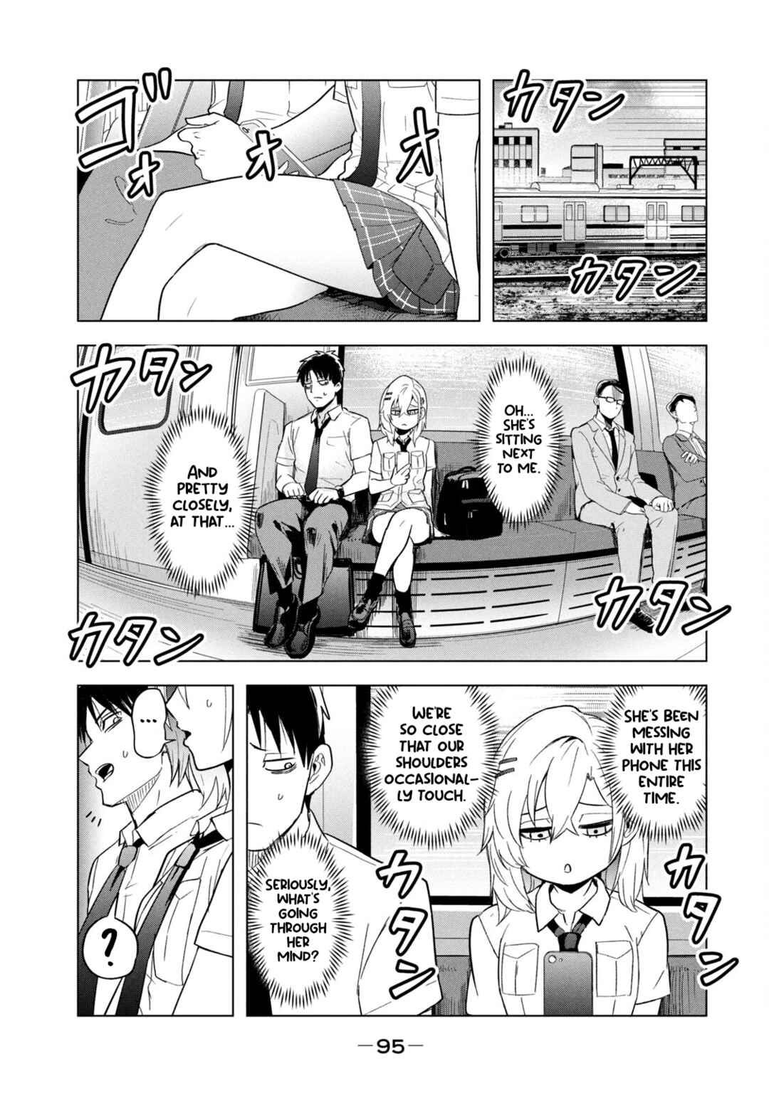 Asa no Tsuukin Densha de, Yatara to Hanashikakete Kuru Joshikousei. Chapter 6 - Page 5