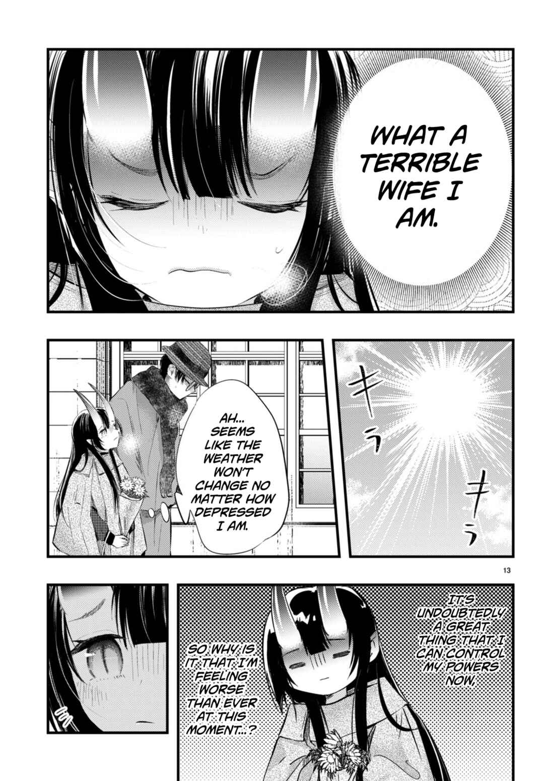 Tsuma no Kigen de Tenkou ga Kawaru Hanashi Chapter 10 - Page 13