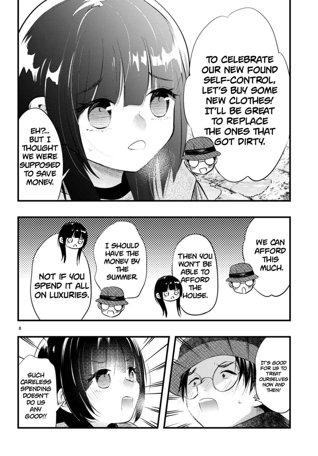 Tsuma no Kigen de Tenkou ga Kawaru Hanashi Chapter 10 - Page 8