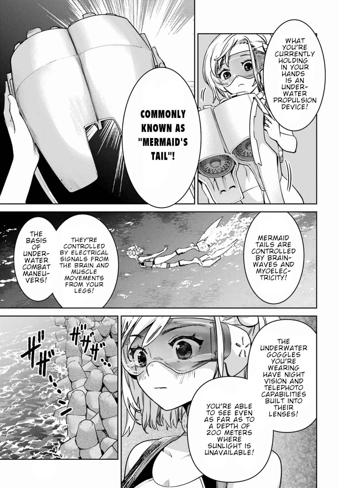 Gakuen Sensuikan-tai Mermaid Girls Chapter 2 - Page 28