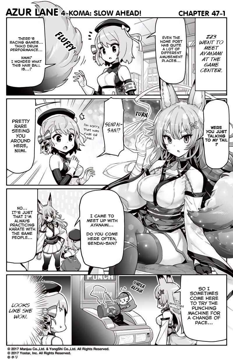 Azur Lane: Bisoku Zensin! Chapter 47 - Page 1