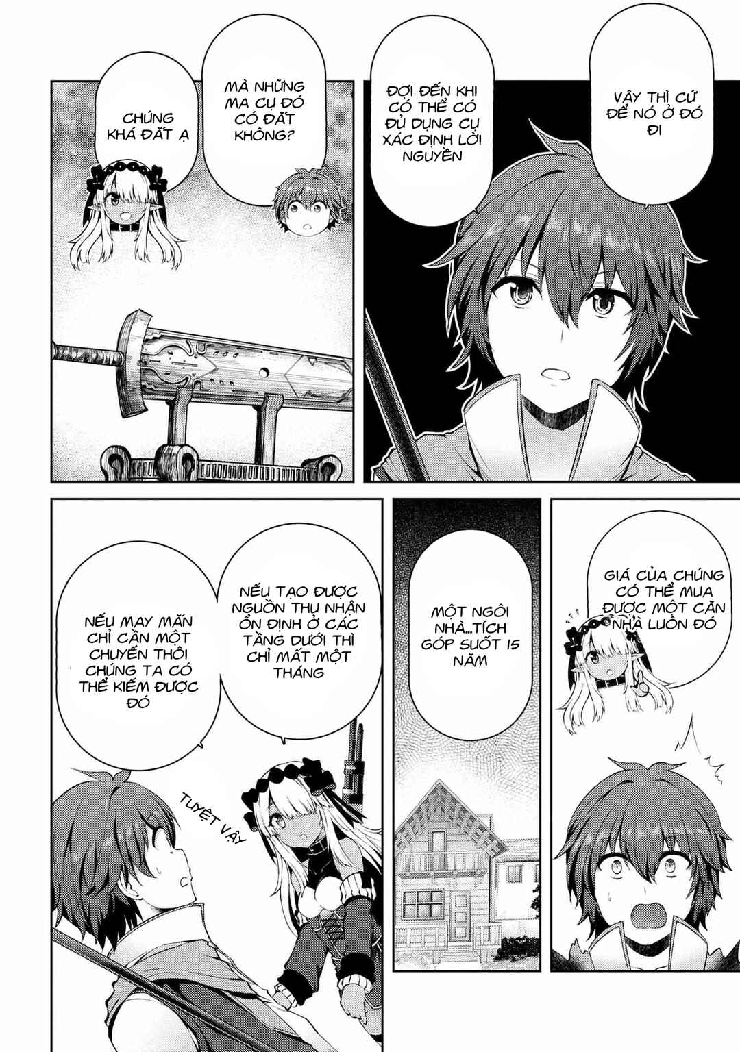 Ie ga Moete Jinsei dou demo Yoku Natta kara, Nokotta Nakenashi no Kane de Dark Elf no Dorei o Katta Chapter 4 - Page 17