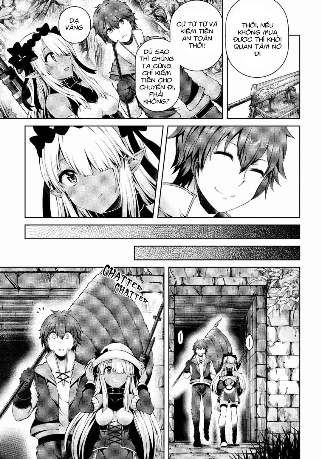 Ie ga Moete Jinsei dou demo Yoku Natta kara, Nokotta Nakenashi no Kane de Dark Elf no Dorei o Katta Chapter 4 - Page 18