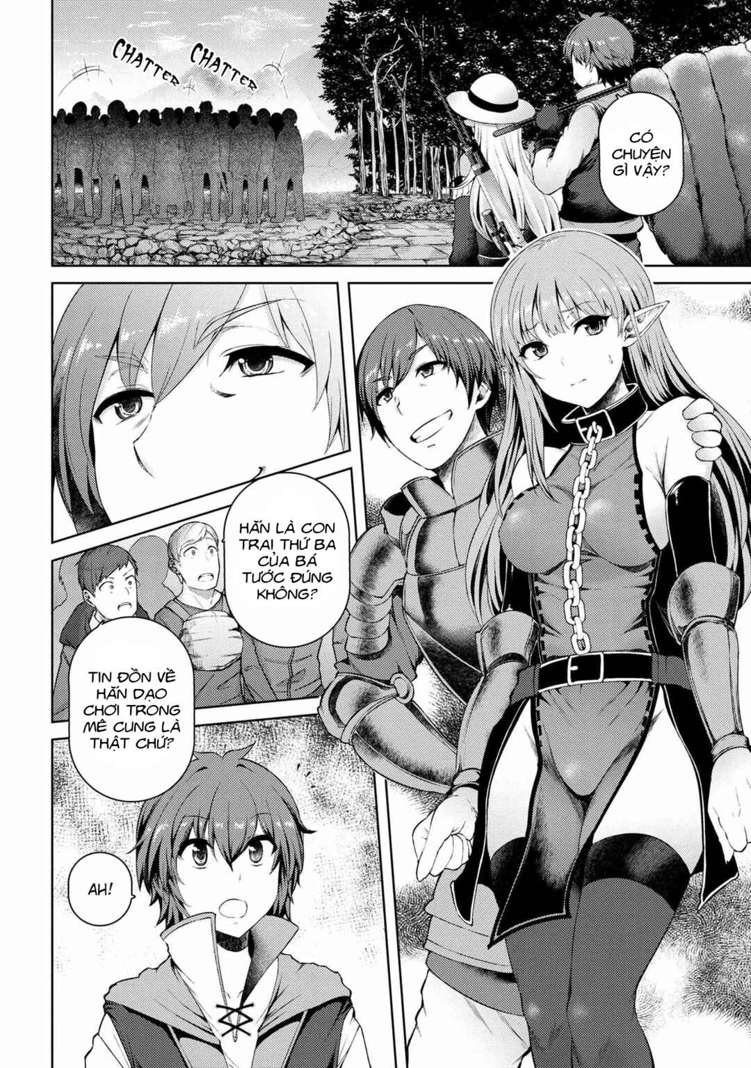 Ie ga Moete Jinsei dou demo Yoku Natta kara, Nokotta Nakenashi no Kane de Dark Elf no Dorei o Katta Chapter 4 - Page 19