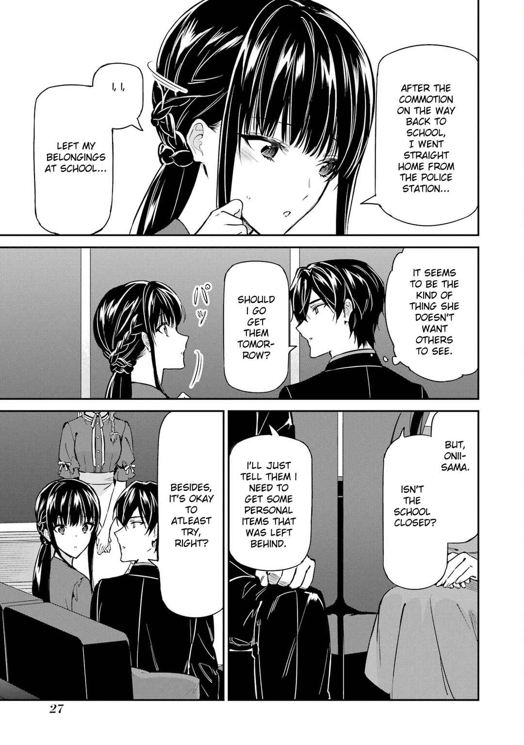 Mahouka Koukou no Rettousei - Shizoku Kaigi-hen Chapter 40 - Page 29