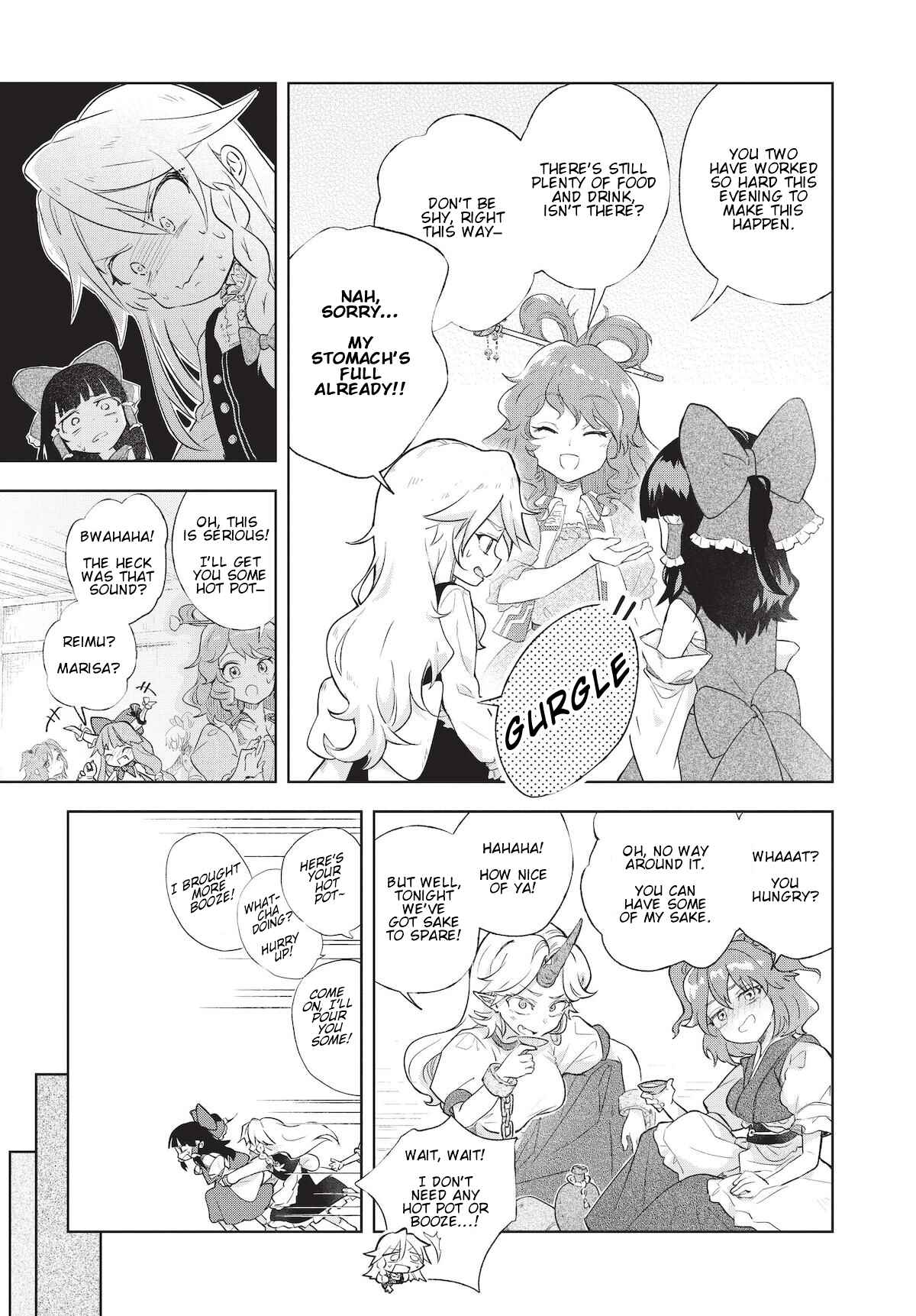Touhou Project Niji Sousaku Series - Harapeko Marisa no Shiawase Gohan Chapter 2 - Page 11