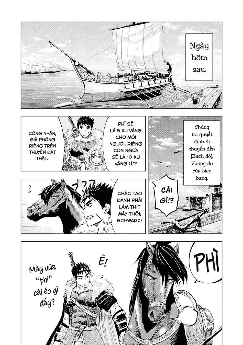 Oukoku e Tsuzuku Michi - Dorei Kenshi no Nariagari Harem Life Chapter 17 - Page 22