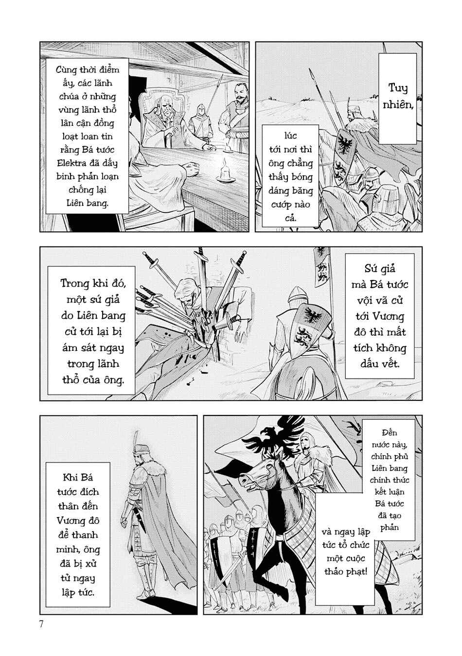 Oukoku e Tsuzuku Michi - Dorei Kenshi no Nariagari Harem Life Chapter 17 - Page 6