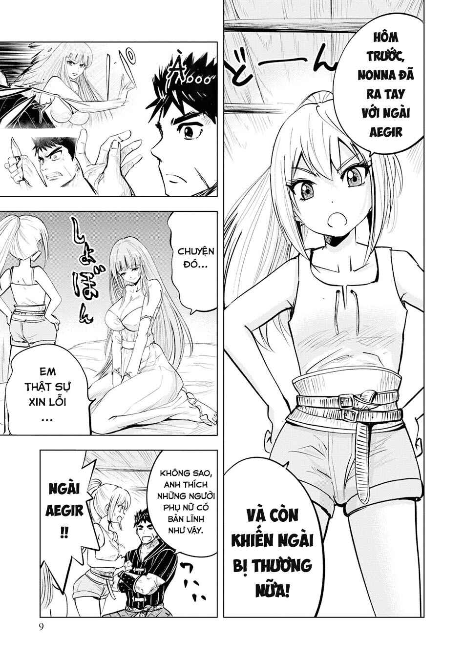 Oukoku e Tsuzuku Michi - Dorei Kenshi no Nariagari Harem Life Chapter 17 - Page 8