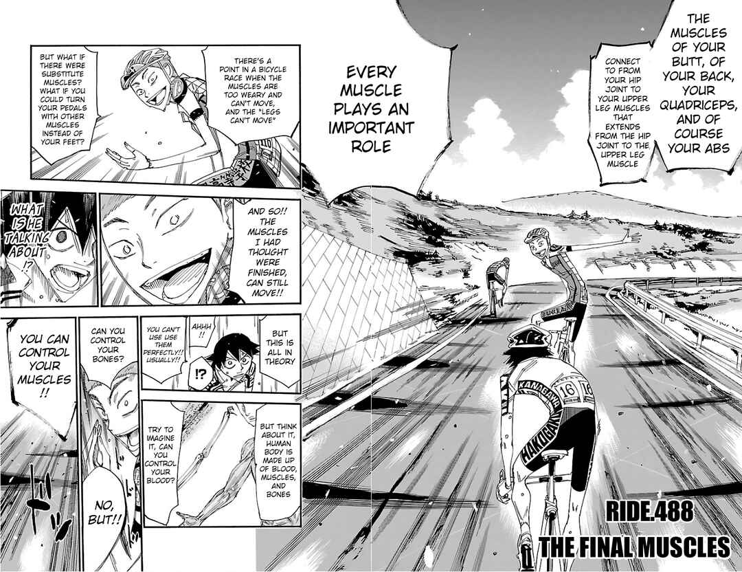 Yowamushi Pedal Chapter 488 - Page 2