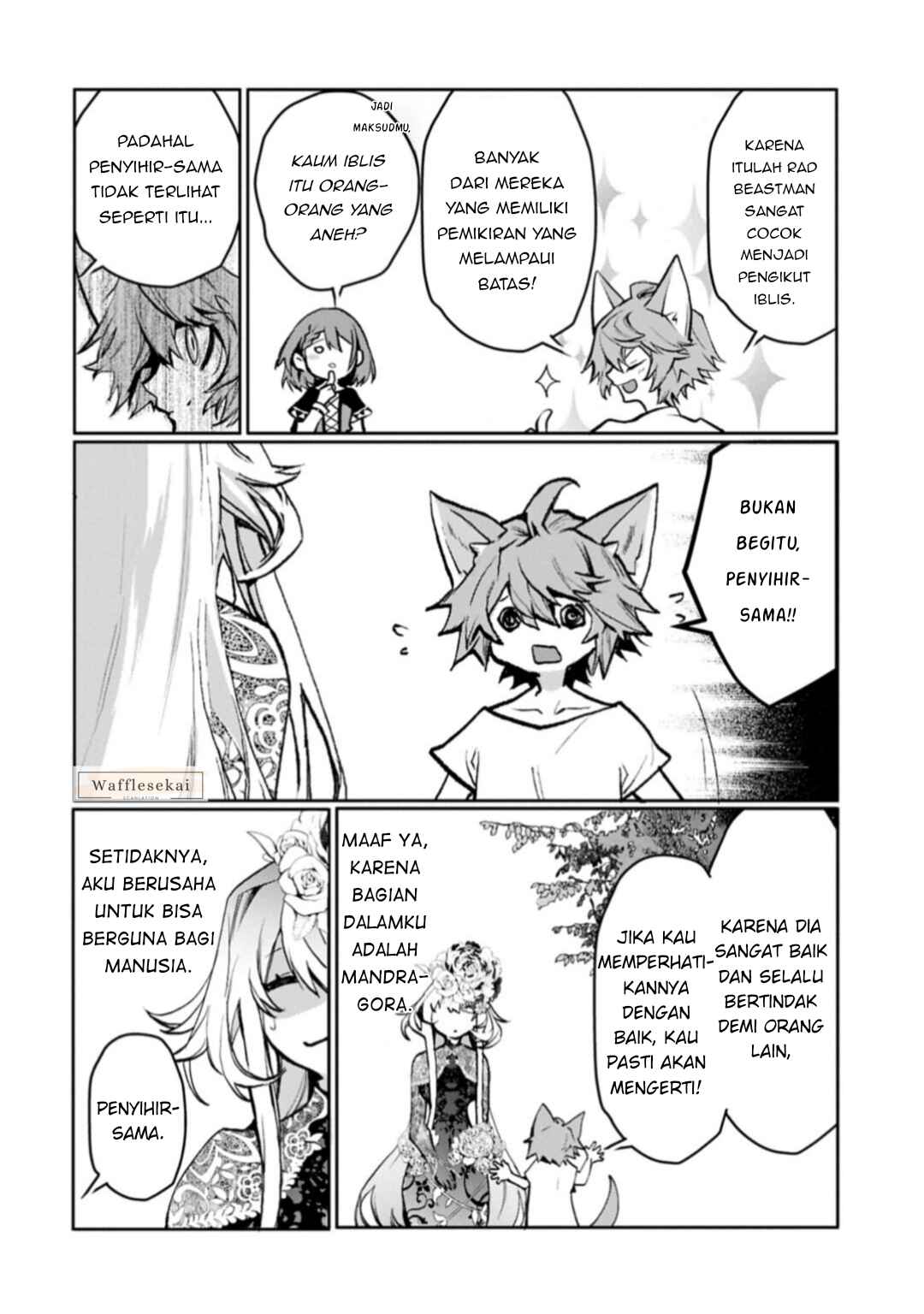 Mandragora tte Baretara Toubatsu desu ka?: Hana no Majo no Hohoemi wa Kanchigai no Tane o Maku Chapter 5.2 - Page 15