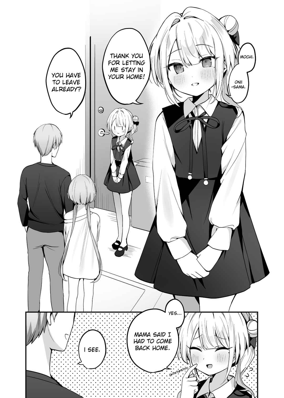 Hoppe ga Mochimochi na Imouto-chan Chapter 21 - Page 1