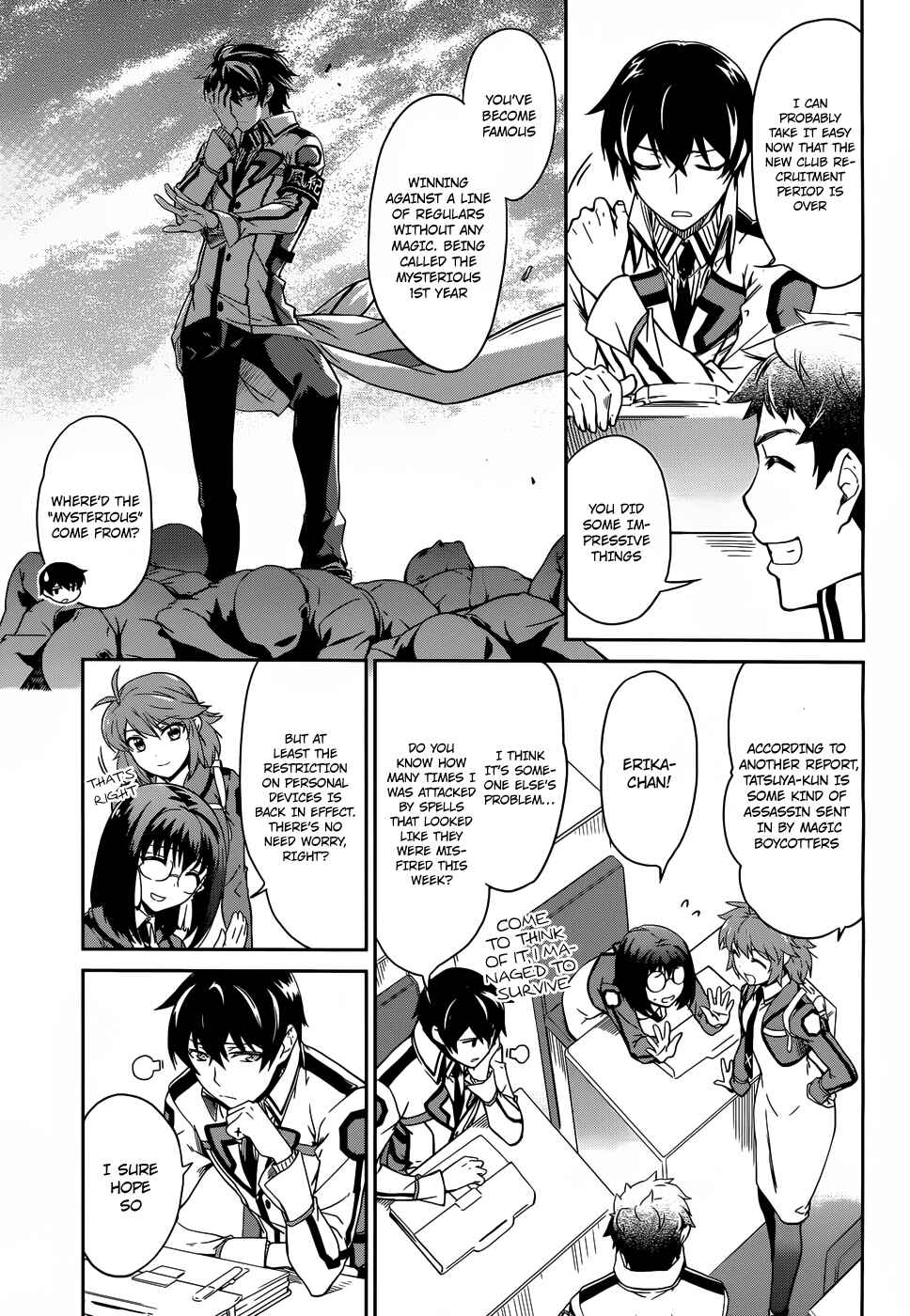 Mahouka Koukou no Rettousei - Nyuugaku-hen Chapter 12 - Page 22