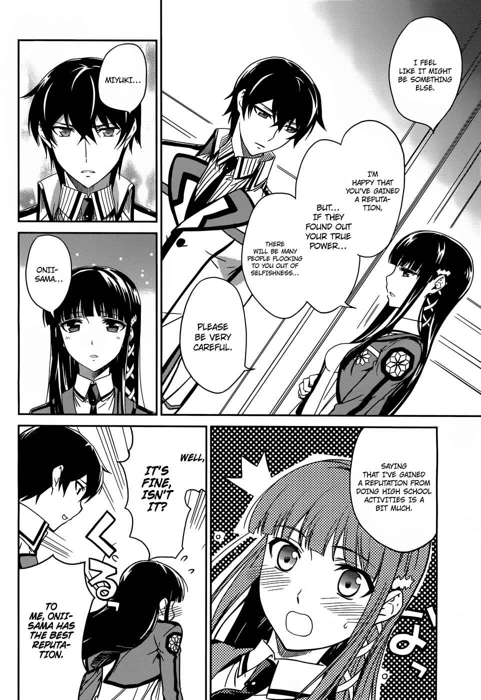 Mahouka Koukou no Rettousei - Nyuugaku-hen Chapter 12 - Page 29
