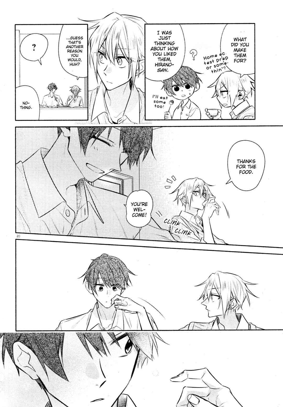 Hirano to Kagiura Chapter 33b - Page 22