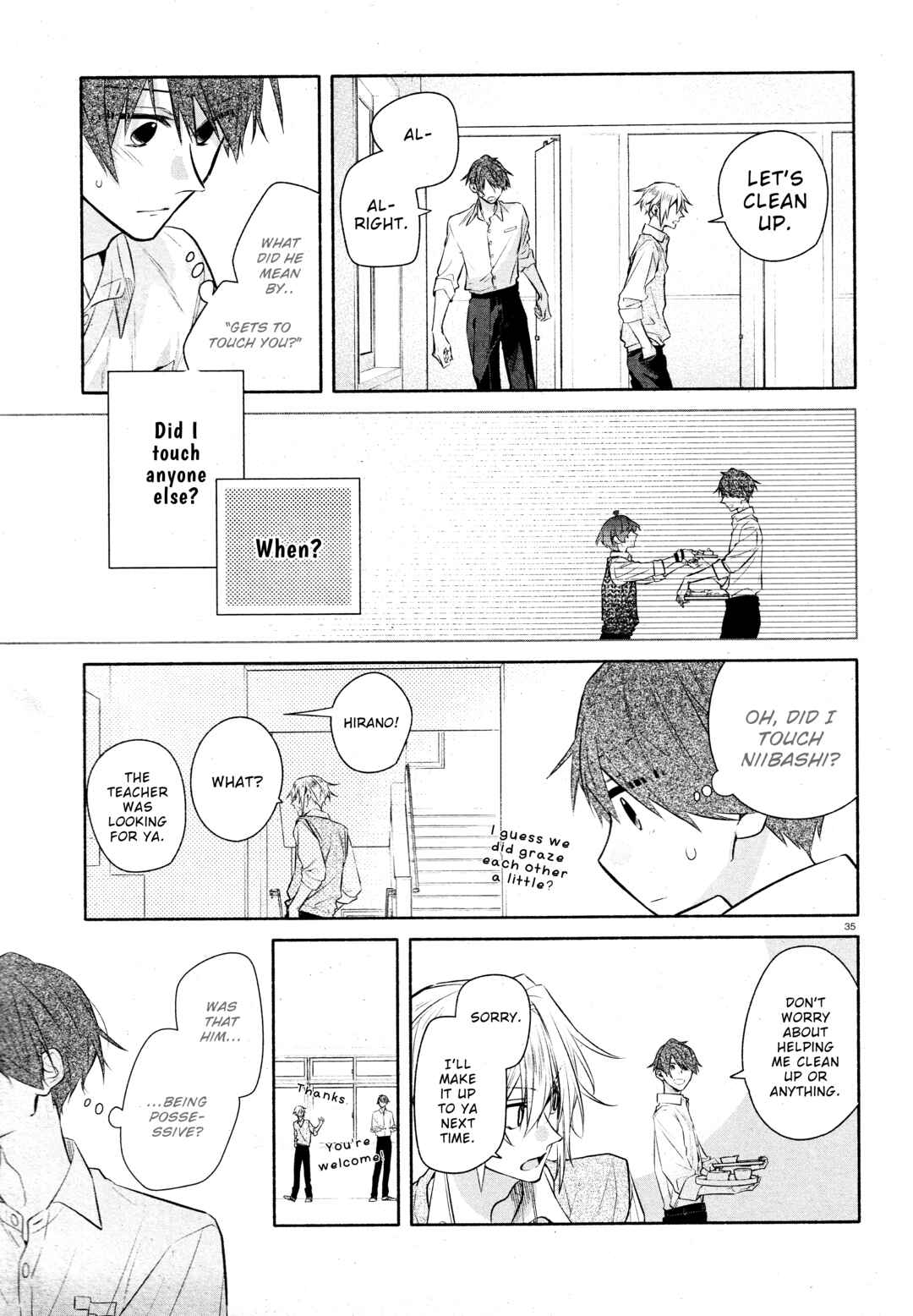 Hirano to Kagiura Chapter 33b - Page 37