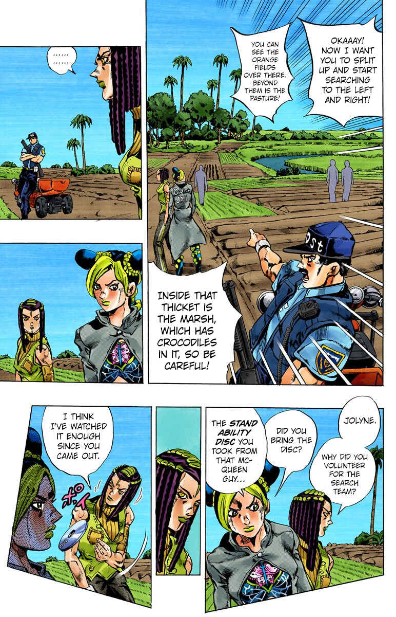 JoJo no Kimyou na Bouken: Part 6 - Stone Ocean Color-ban Chapter 26 - Page 12