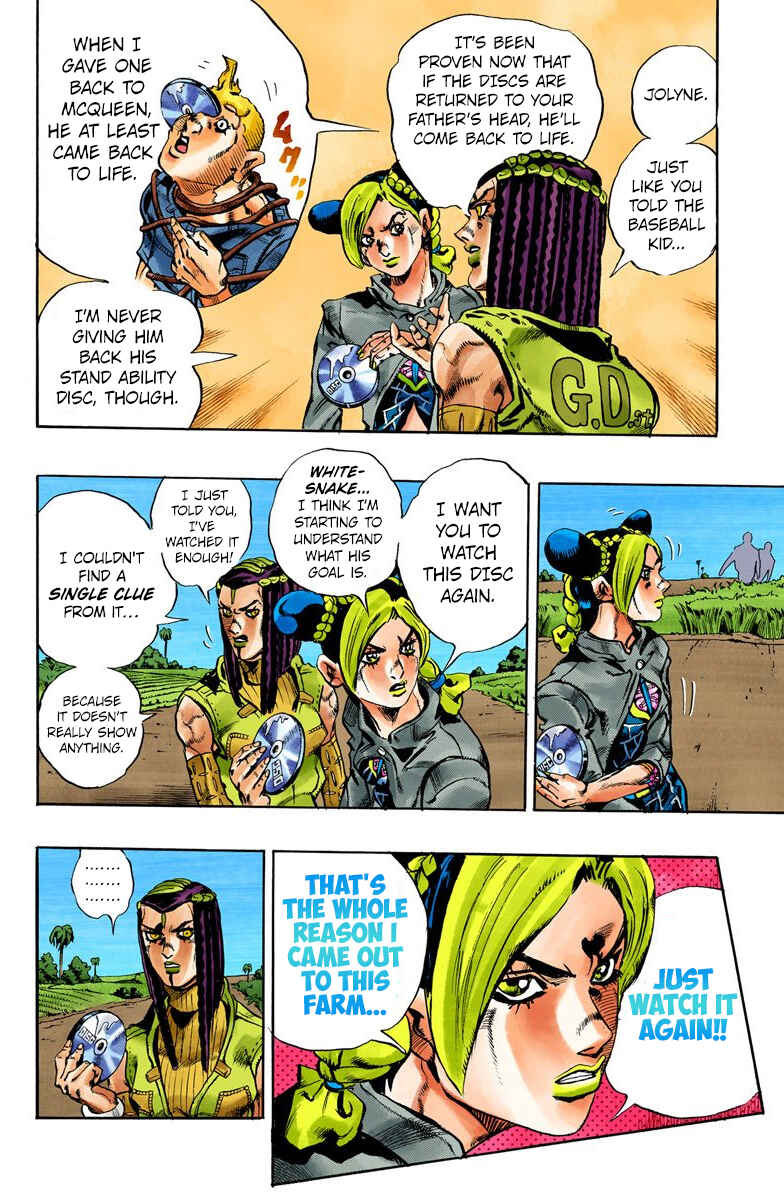 JoJo no Kimyou na Bouken: Part 6 - Stone Ocean Color-ban Chapter 26 - Page 13