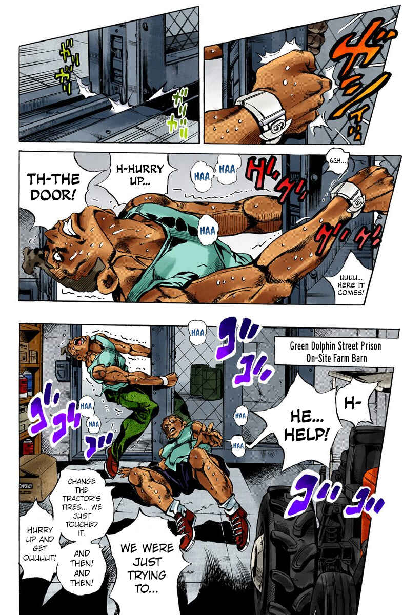 JoJo no Kimyou na Bouken: Part 6 - Stone Ocean Color-ban Chapter 26 - Page 2