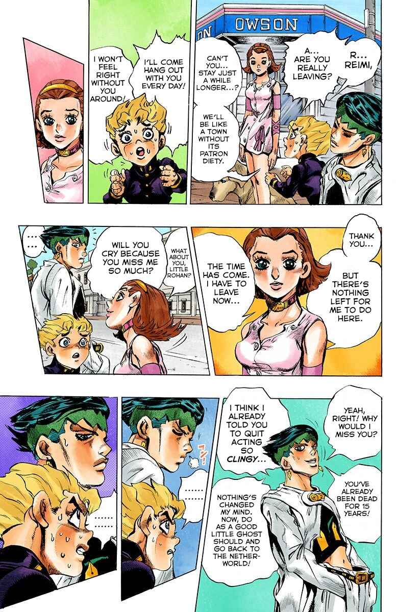 JoJo no Kimyou na Bouken: Part 4 - Diamond wa Kudakenai Color-ban Chapter 174 - Page 8