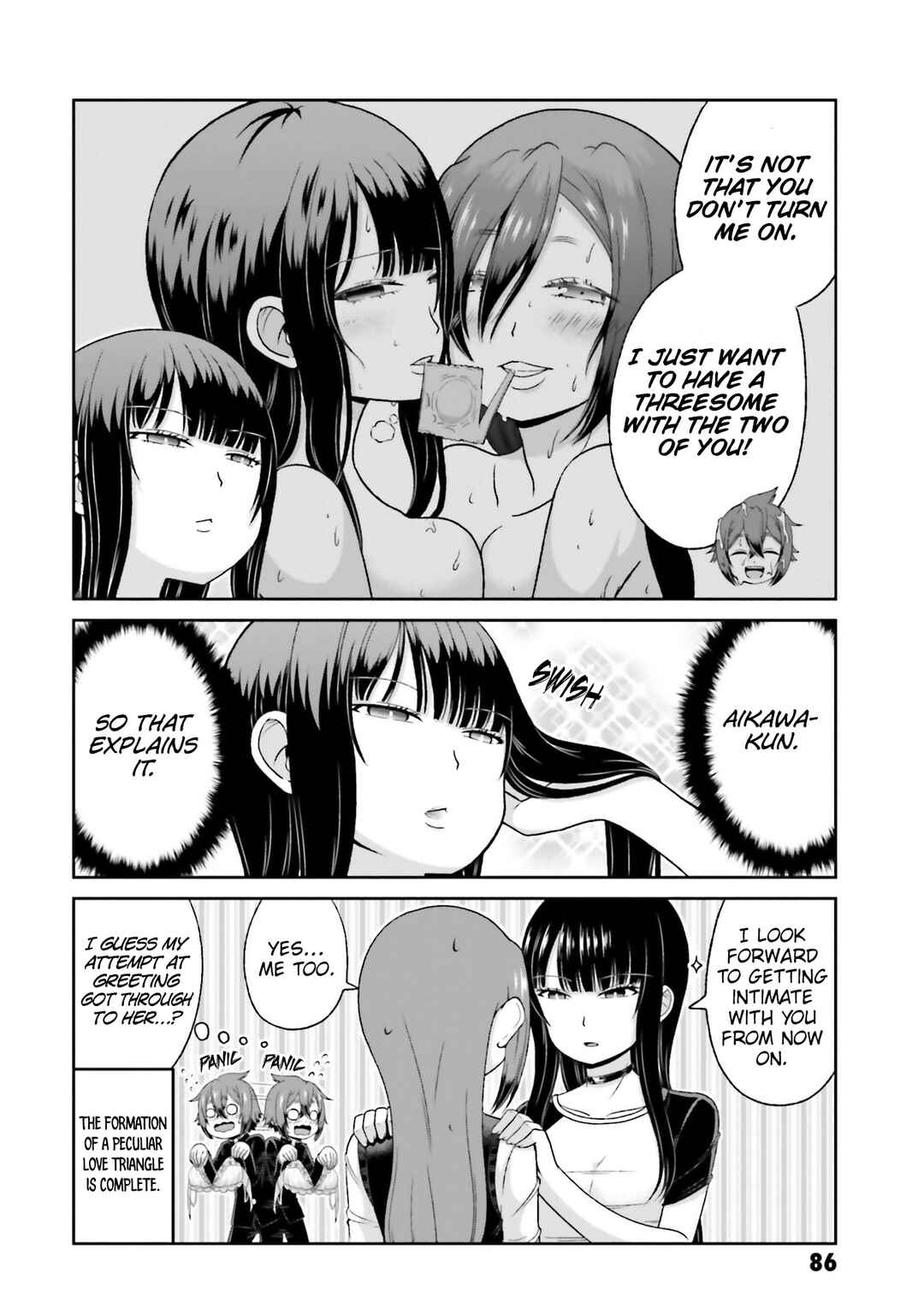 Boku no Kanojo ga Majime Sugiru Shojo Bitch na Ken Chapter 76 - Page 9