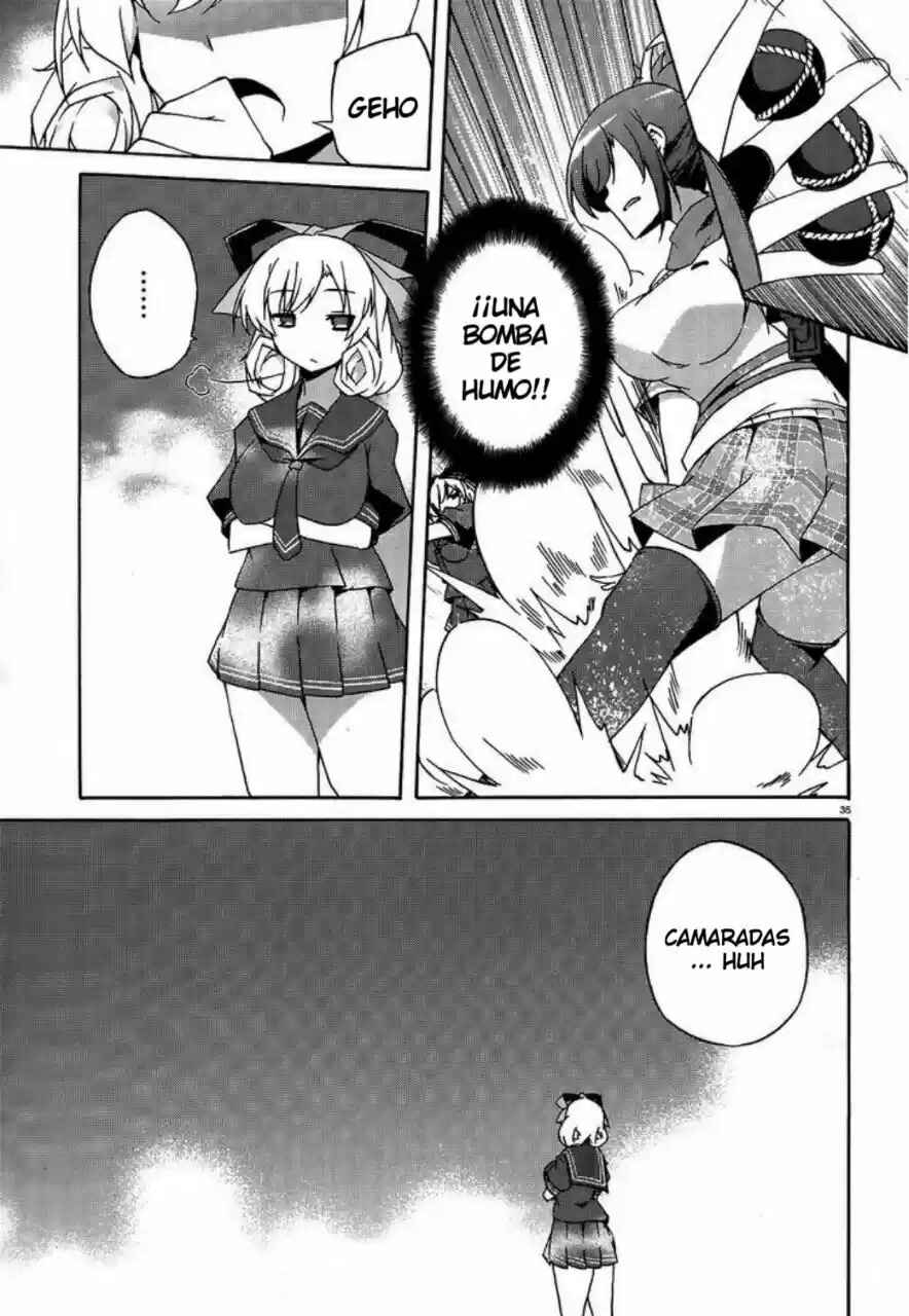 Senran Kagura - Shoujotachi no Shinei Chapter 13 - Page 36
