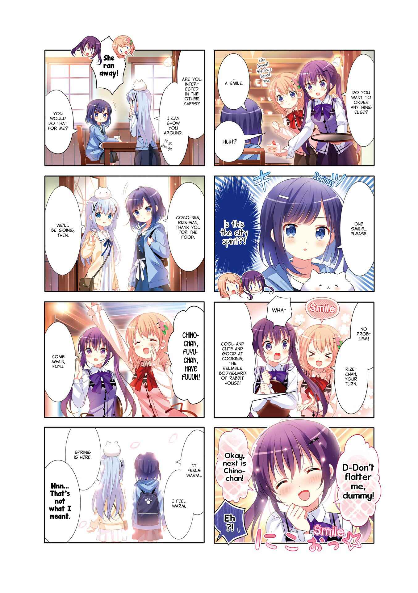 Gochuumon wa Usagi desu ka? Chapter 120 - Page 8