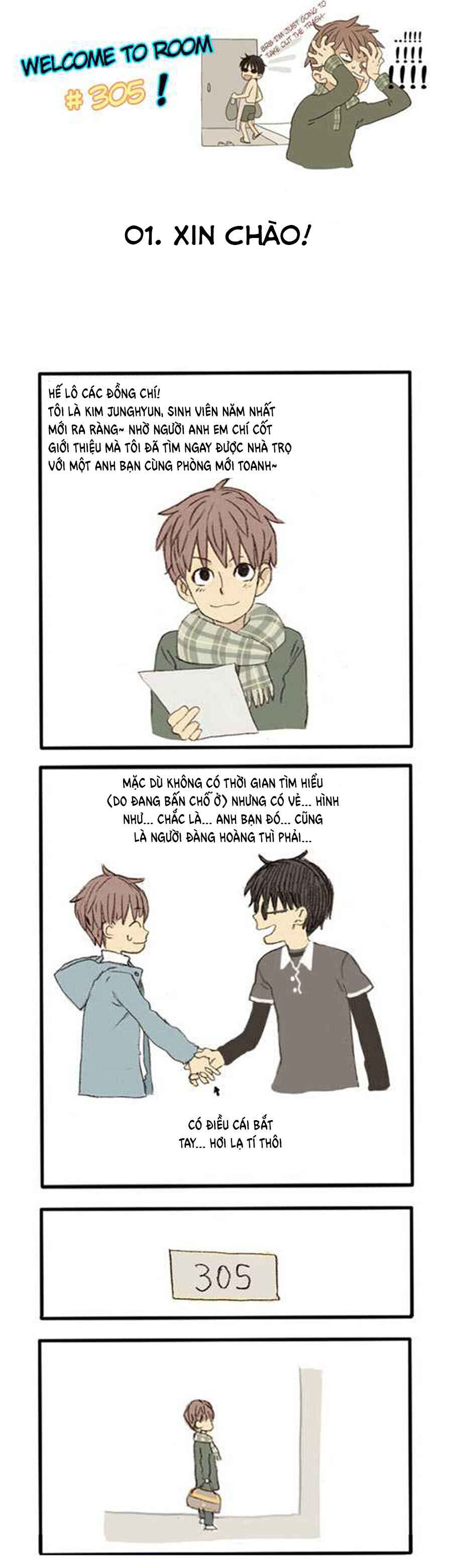 Welcome To Room 305! Chapter 1 - Page 1