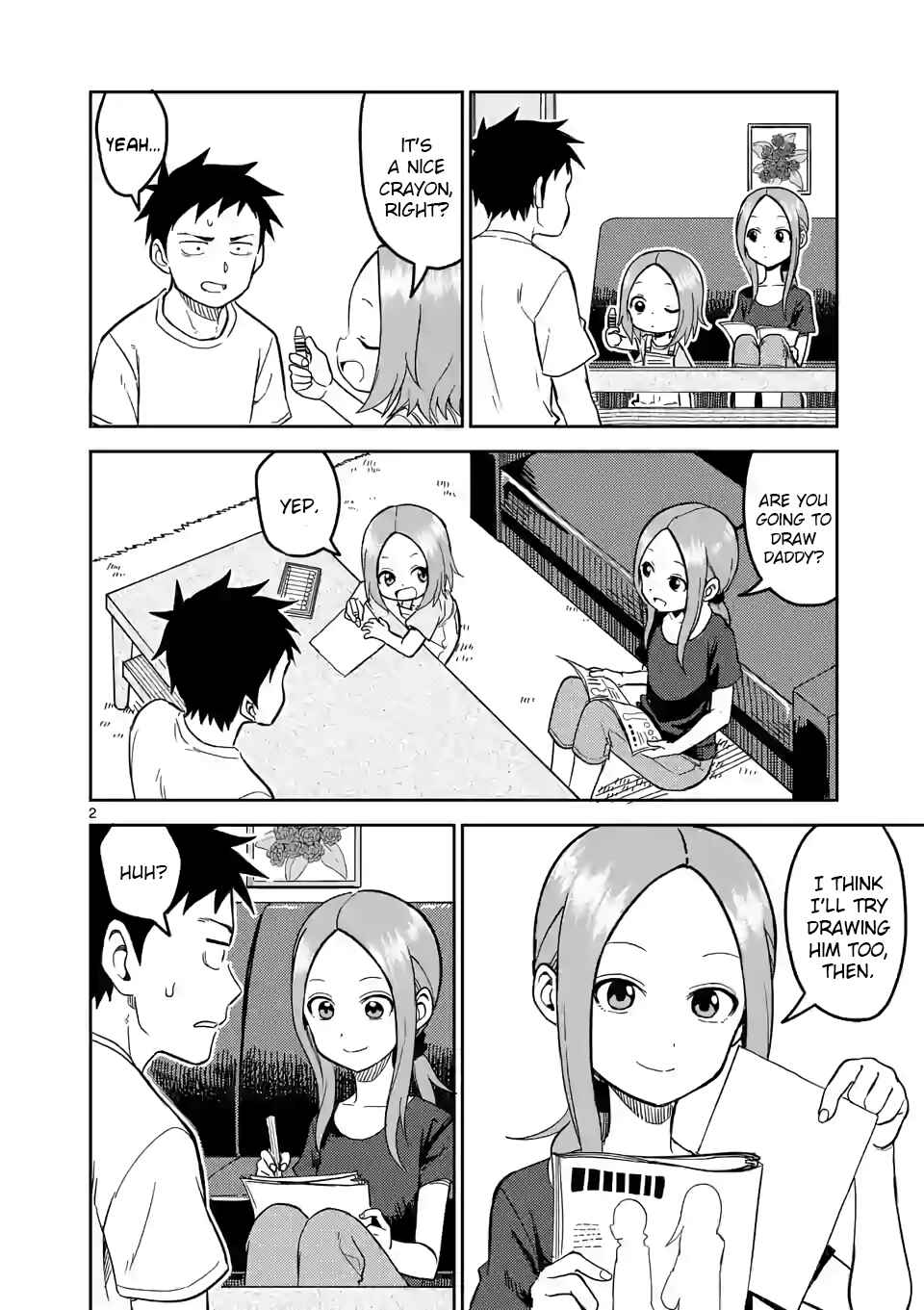 Karakai Jouzu no (Moto) Takagi-san Chapter 143 - Page 2