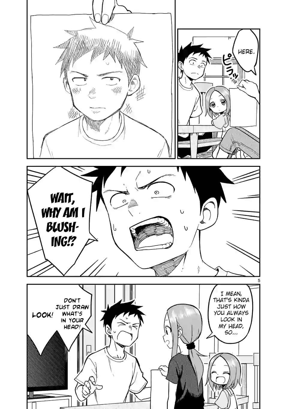 Karakai Jouzu no (Moto) Takagi-san Chapter 143 - Page 5