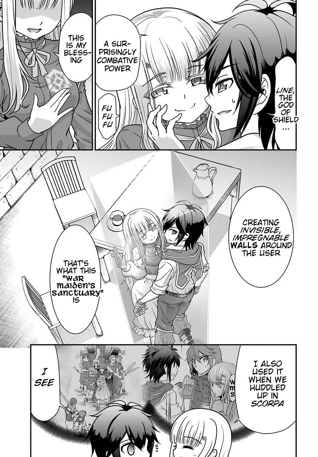 Tenohira Kaitaku Mura de Isekai Kenkokuki ~Fueteku Yome-tachi to Nonbiri Mujintou Life~ Chapter 21 - Page 3