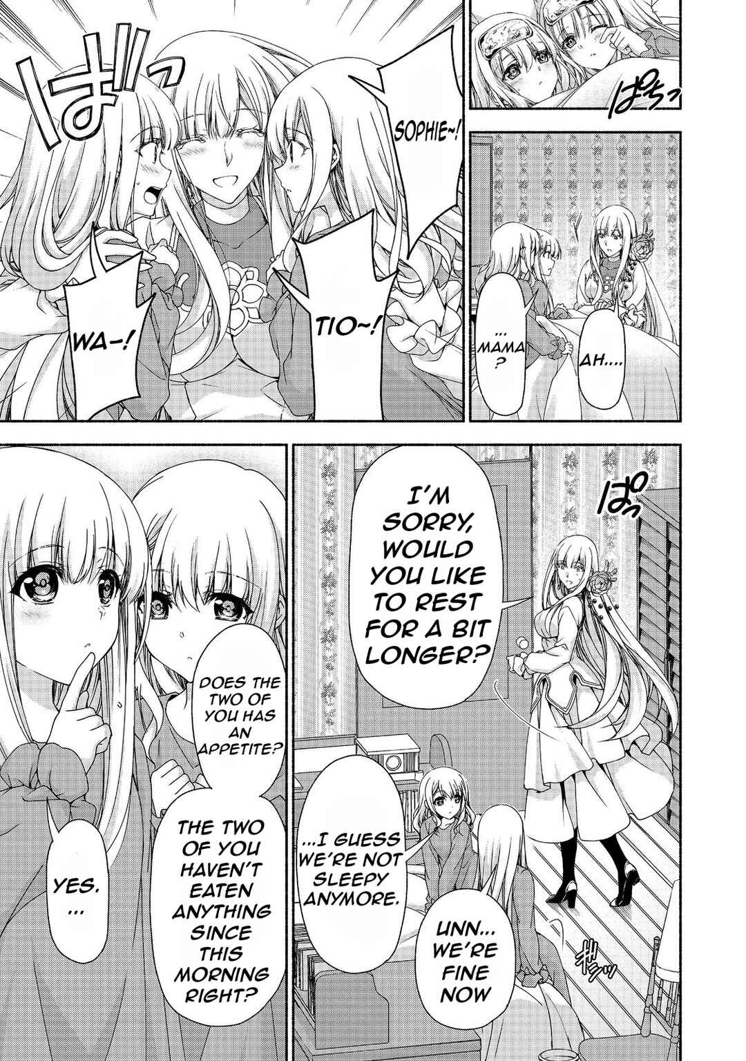 Moto Kizoku Reijou de Mikon no Haha Desuga, Musumetachi ga Kawaii Sugite Boukenshagyo mo Ku ni Narimasen Chapter 14 - Page 13