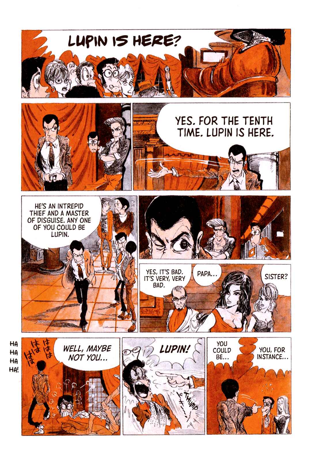 Lupin III Chapter 1 - Page 8