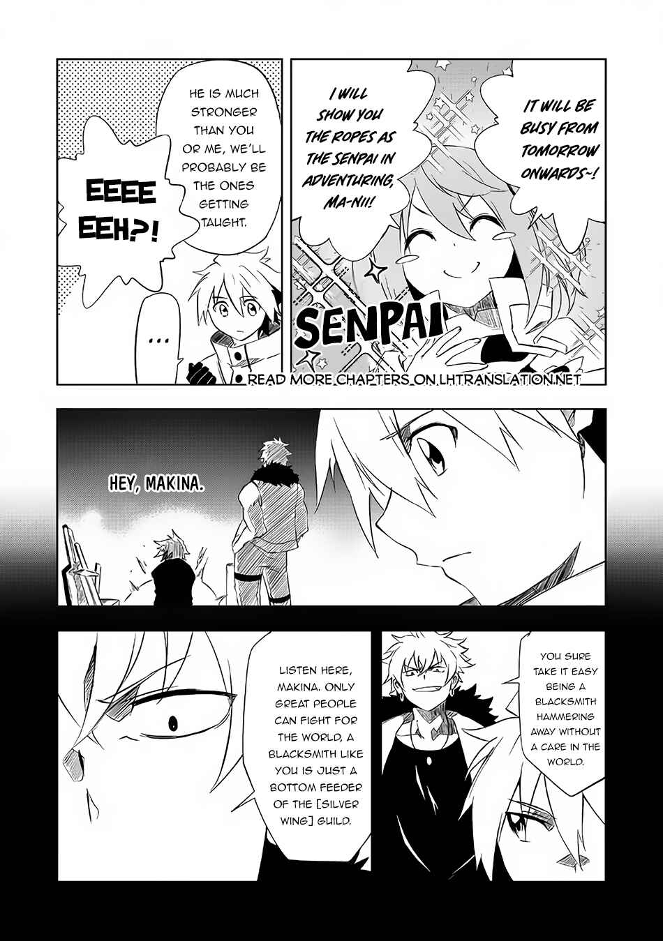 "Zako ni wa Kaji ga Oniai da www" to Iwareta Kaji Level 9999 no Ore, Tsuihousareta no de Boukensha ni Tenshokusuru ~Saikyou Buki de Musou Shinagara Guild de Tanoshiku Kurashimasu~ Chapter 2.2 - Page 14