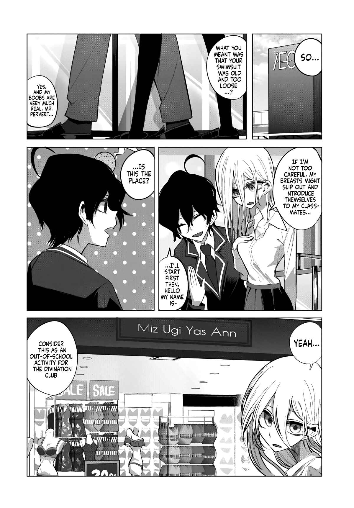 Mizuki-senpai no Koi Uranai Chapter 8 - Page 2