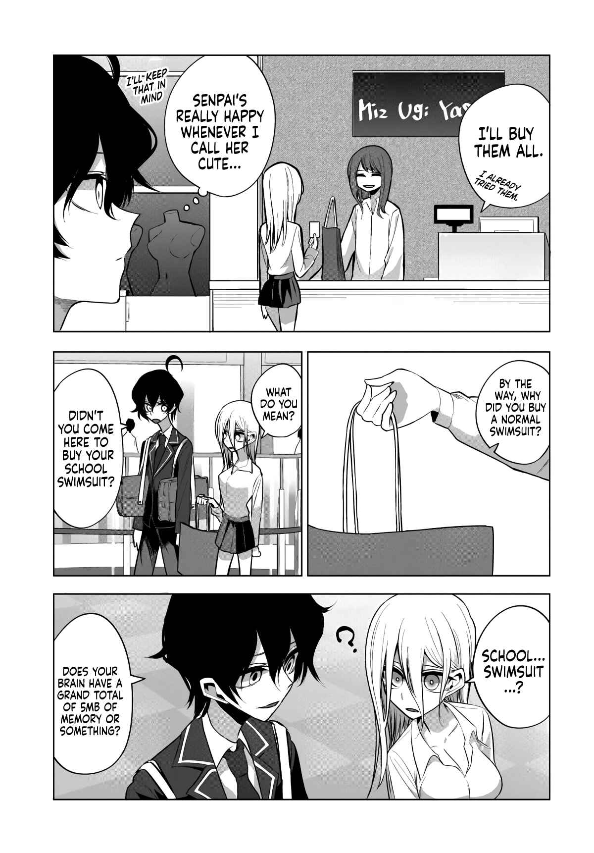 Mizuki-senpai no Koi Uranai Chapter 8 - Page 7