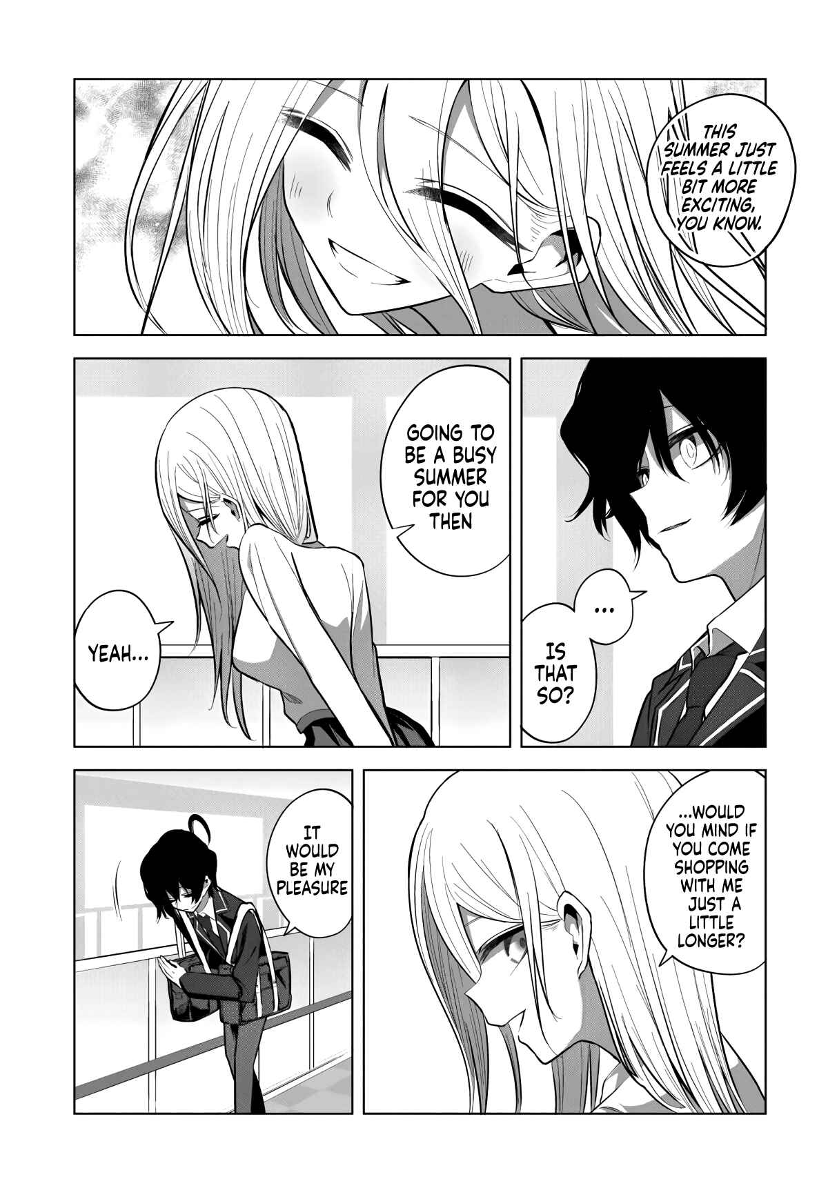 Mizuki-senpai no Koi Uranai Chapter 8 - Page 9