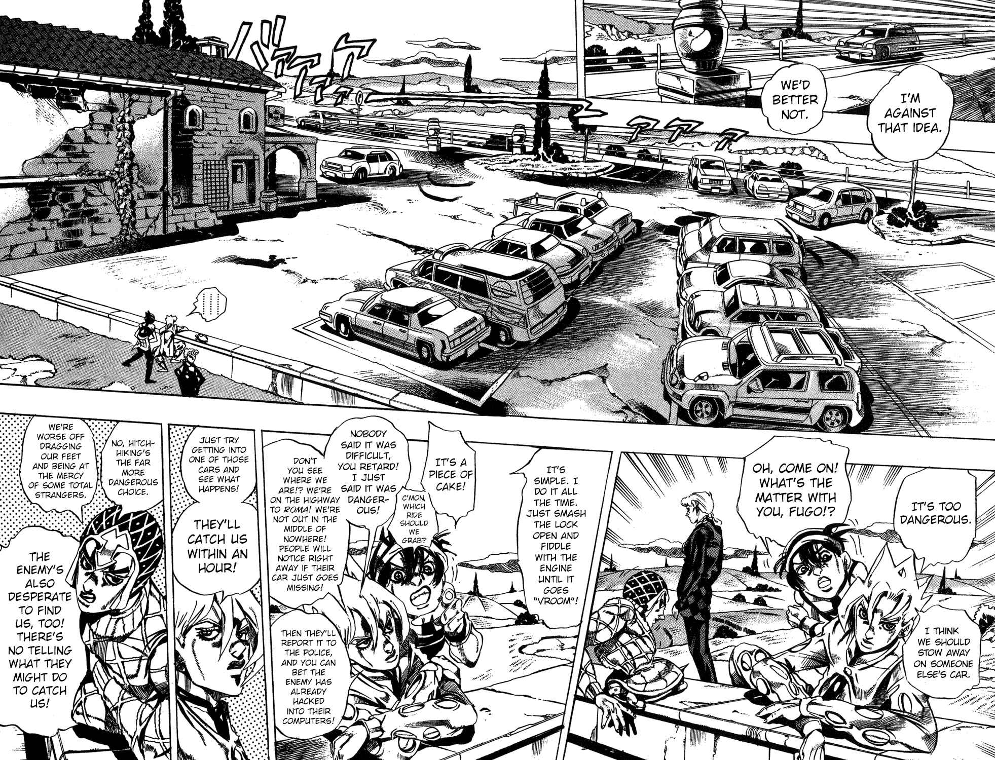 JoJo no Kimyou na Bouken: Part 5 - Ougon no Kaze Chapter 63 - Page 3