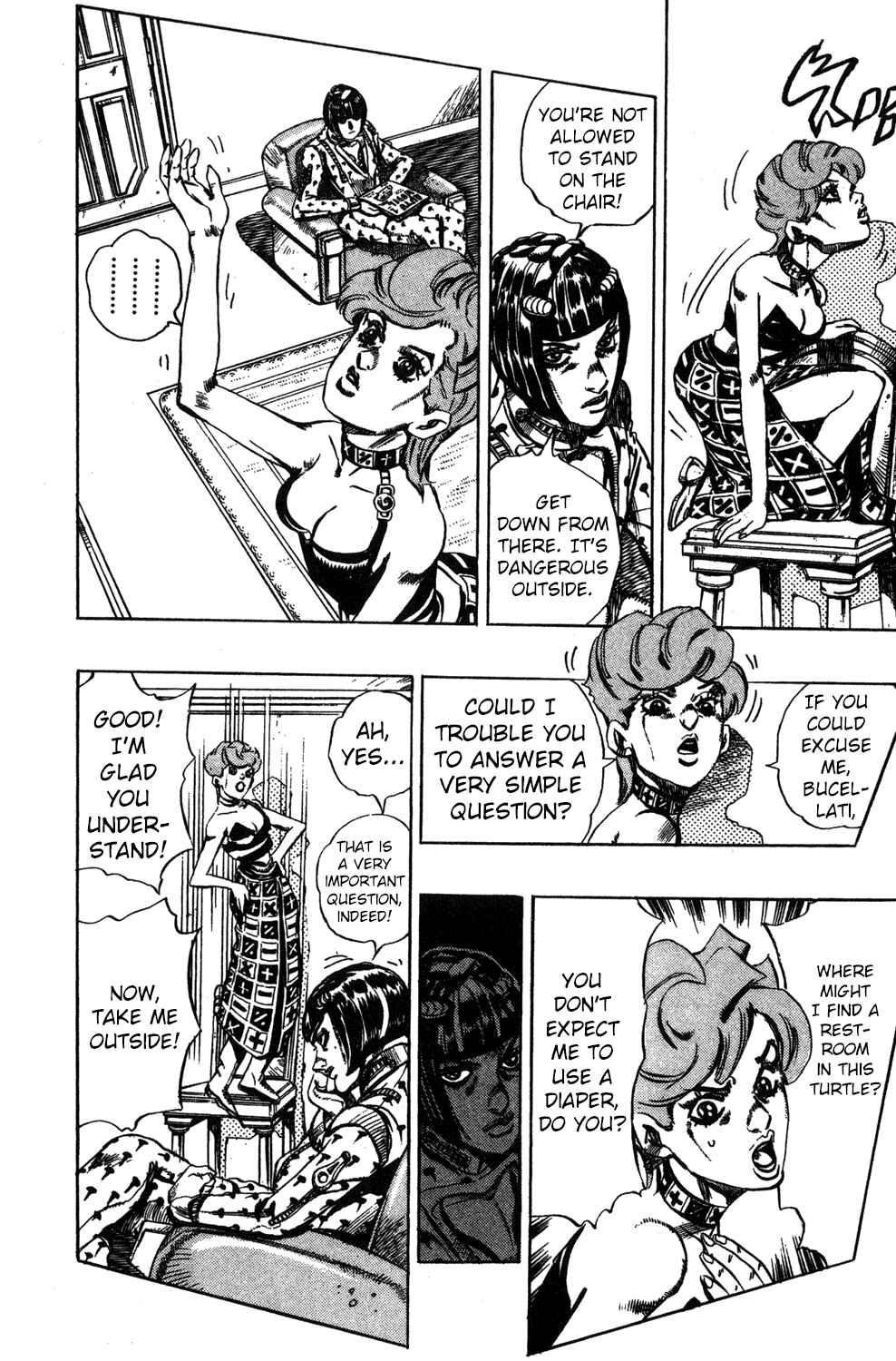 JoJo no Kimyou na Bouken: Part 5 - Ougon no Kaze Chapter 63 - Page 8