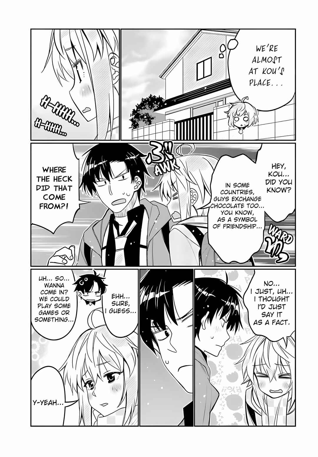 Ore no  Tomodachi ♂♀ ga Kawaisugite Komaru! Chapter 34 - Page 13