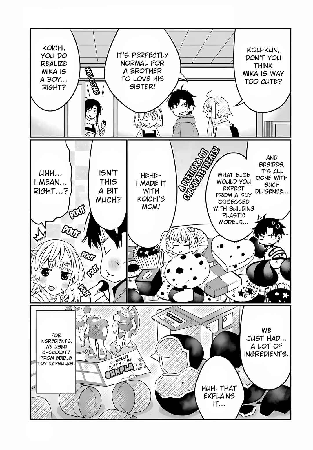 Ore no  Tomodachi ♂♀ ga Kawaisugite Komaru! Chapter 34 - Page 15